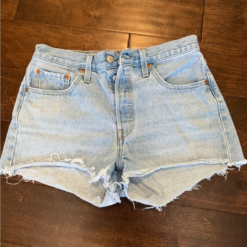 Levi's 501 Blue Jean Shorts